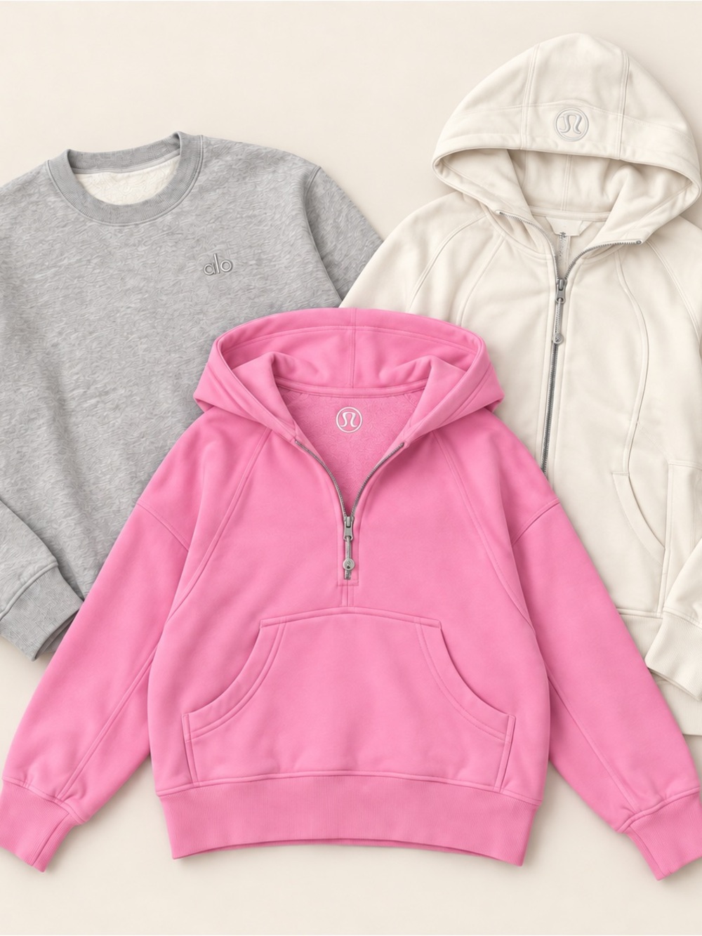 lululemon athletica and alo sweater Bundle size small